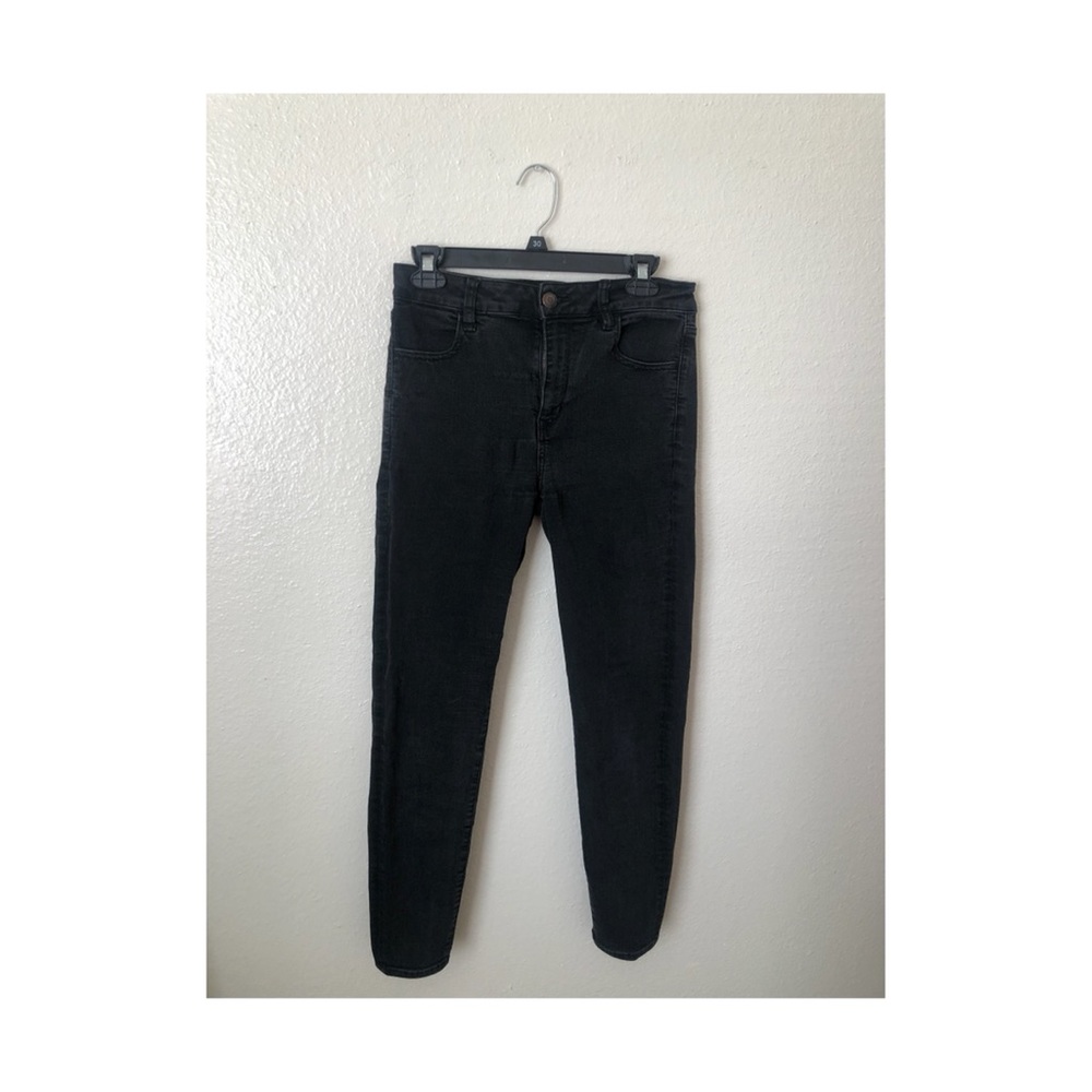 American Eagle black skinny jeans